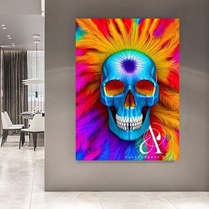 Pop Color Skull